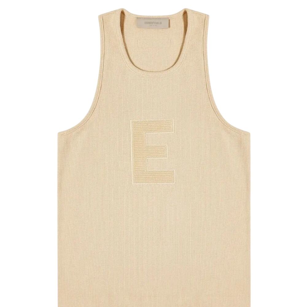 Fear of God Essentials Balletcore Waffle Tank Sand NWT Rare Sz M